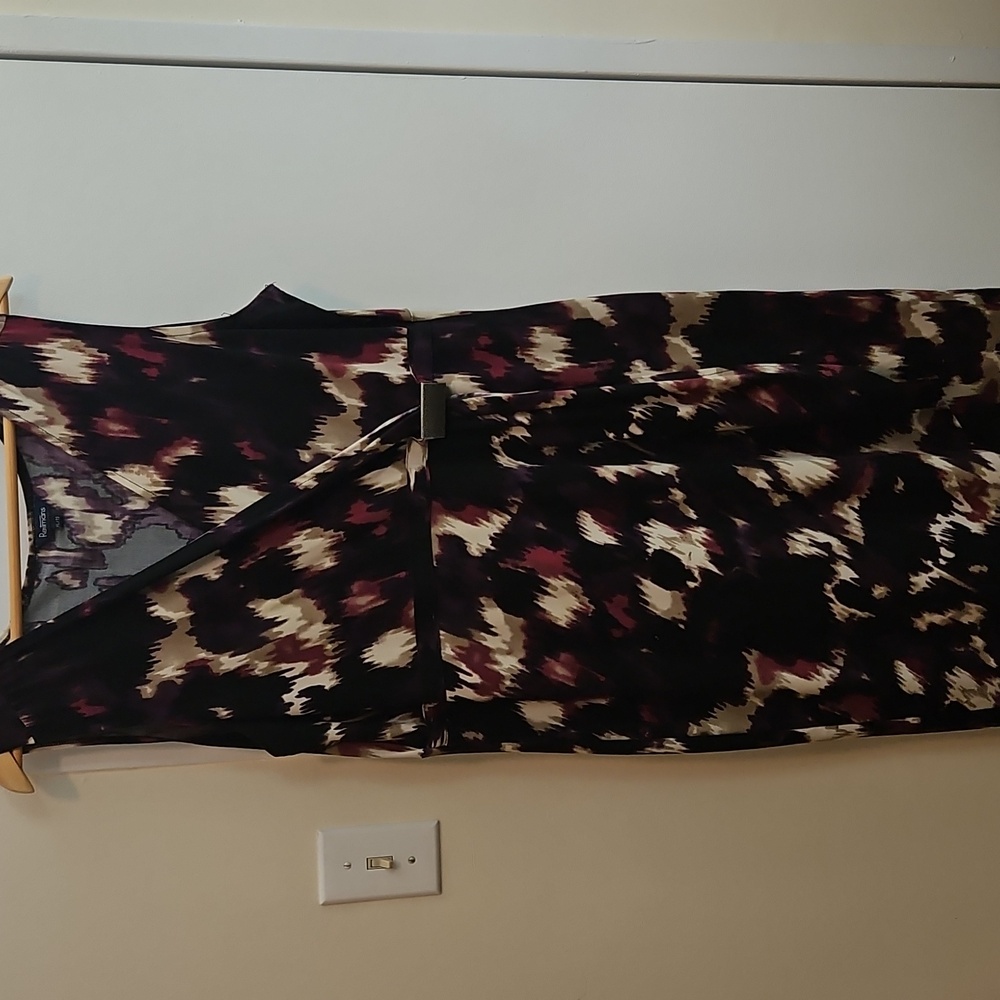 2/$25 Reitmans Faux Wrap Dress Size XL